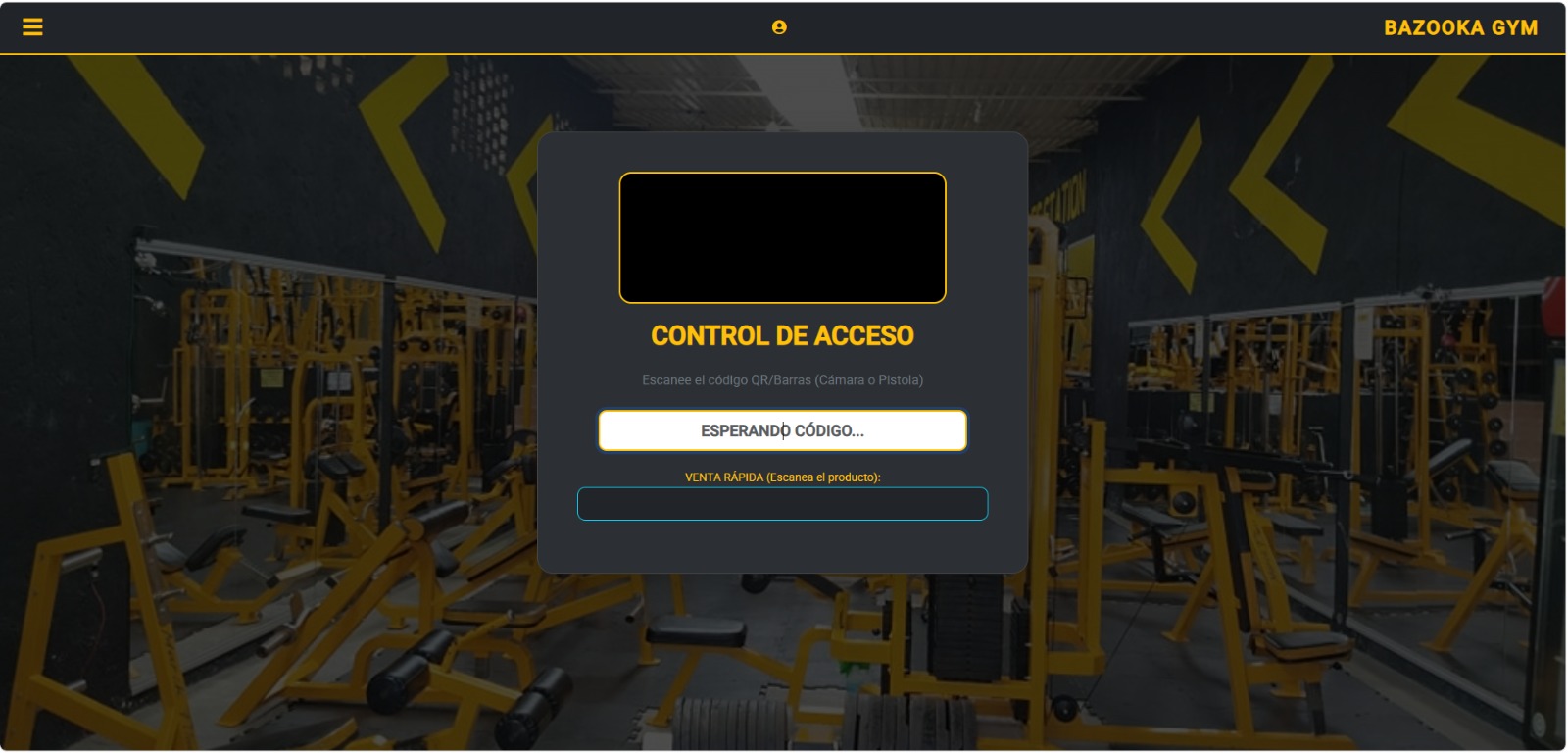 Control de Acceso Bazooka Gym